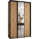 Skříň 45 Canaris 3 180 černá/artisan/černá