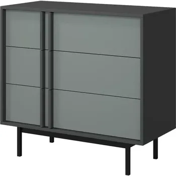 Kancelářská sestava Komoda 90 Alsy 8 aloes/antracit