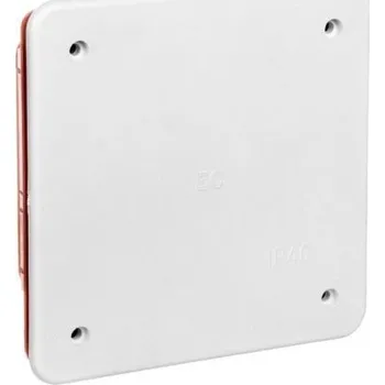 Elektroinstalační krabice Elektroinstalační krabice pod omítku Elettrocanali 92 x 92 x 45 mm