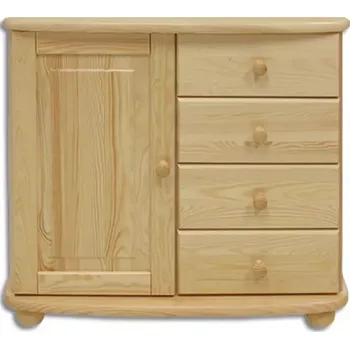 Kancelářská sestava Komoda z Borovice KD140 surové
