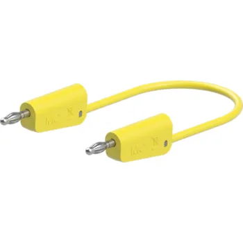 Měřicí kabel STÄUBLI LK-4N-F10-10024 Měřicí šňůra 60VDC 30VAC 19A banánek 4mm-banánek 4mm Dél: 1m