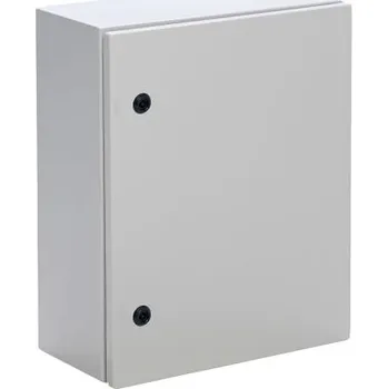 Plot Contactum Nástěnná krabice IP66 Pozinkovaná ocel Šedá Ne 500 mm Průhledné dveře 500 mm 250 mm