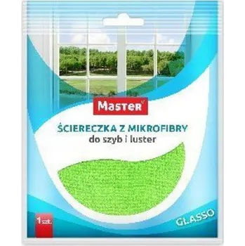 Utěrka Hadřík z Mikrovlákna DOMOWA MASTER UTĚRKA MIKROVLÁKNO na OKNA a ZRCADLA