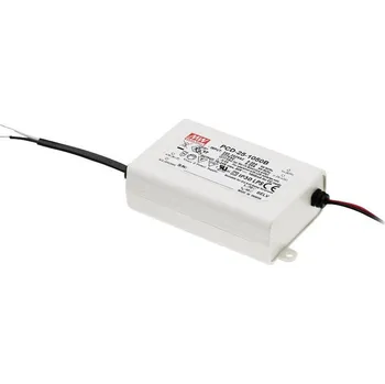 Příslušenství pro LED osvětlení MEAN WELL PCD-25-350B LED driver konstantní proud 25 W 0.35 A 40 - 58 V/DC stmívatelný, PFC spínací obvod , ochrana proti přepětí , montáž na nehořlavém