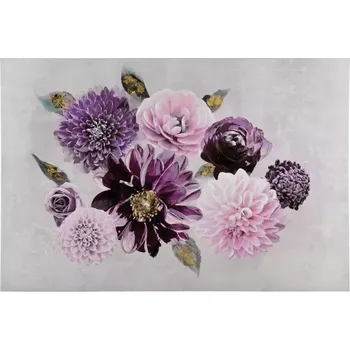 Obraz Obraz Fialové květy 120x80 cm