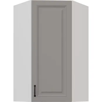 Kuchyňská skříňka Stilo claygrey/bílý 60x60 GN-108 1F (45°)