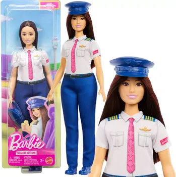 Panenka barbie kariéra pilotka panenka