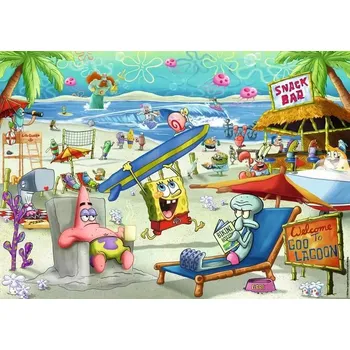 Puzzle Puzzle RAVENSBURGER Spongebob 1000 dílků