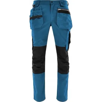 montérky Montérkové kalhoty STRETCH pánské MONTER, mnoho kapes, velikost 64XXXL