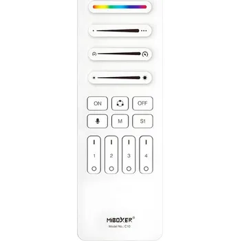 IP kamera MiBoxer C10 Dálkový Ovladač LED SPI Digitální 2.4GHz 4-zónový bílý hudební