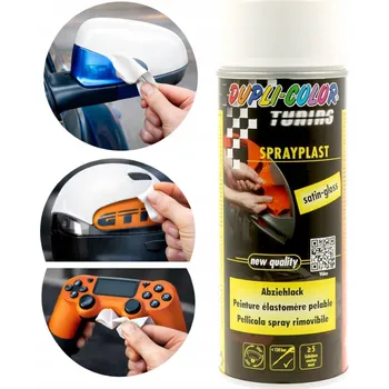 Barva ve spreji Dupli Color Gumová Fólie ve spreji Bílá 400ML