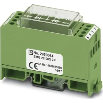 Přepěťová ochrana Přepěťová ochrana, řada: EMG 22-DIO 7P 250V ac Lišta DIN