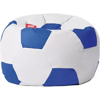 Sedací souprava Sedací vak fotbalový míč kordura bílo-modrý
