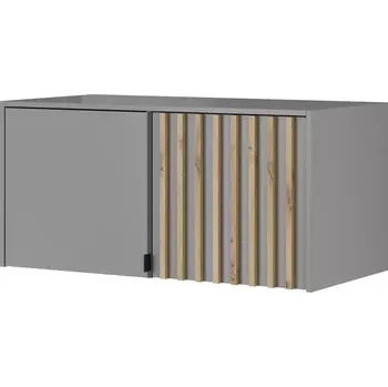 Šatní skříň Nástavec Skříň Nelly 2d šedá/artisan