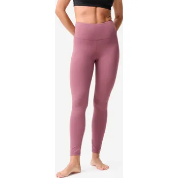 Dámské oblečení DOMYOS Legíny na jógu a pilates „Breathe“ second skin XL - Š35 D31 FIALOVÁ