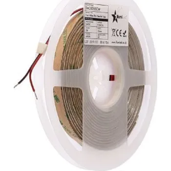 LED páska LED pásky, řada: Sunpower, počet diod LED/metr: 60, Neutrální bílá, délka pásky: 5000mm, 24V dc, šířka pásku: 10mm