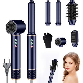 Kulma Rotační horkovzdušná kartáčová kulma 5v1 s ionizací - sada