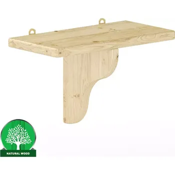 Obývací stěna Polička borovice PK123-40x25x20 přírodní