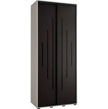 Předsíňová stěna Skříň 45 Canaris 12 110 bílá/černá/černá