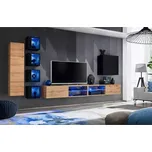 Obývací Stěna Switch Xxvi Wotan/Černá