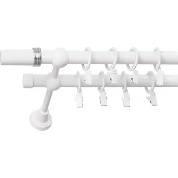 Garnýž II Stylus fi 19 bílá 240cm cylindr saturn