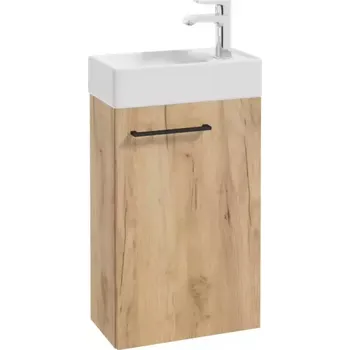 Koupelnový nábytek Skříňka s umyvadlem Smart 40 zlatý dub