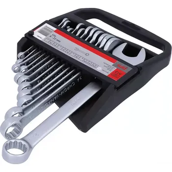 Klíč Plochý klíč s očkem 6-22 chrom-vanad, 12-tldílná sada