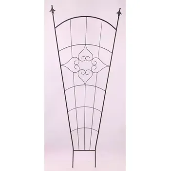 Stojan na květiny Zdobená mřížová opora pro rostliny 180x74cm