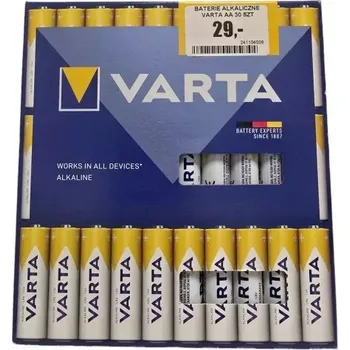 Článková baterie Alkalická baterie Varta AAA (R3) 30 ks