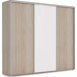 Skříň Kalina 278cm Dub Sonoma/Bílý