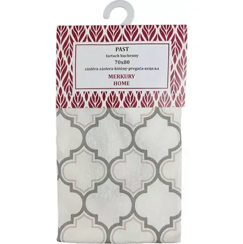 Kuchyňská zástěra Kuchyňská zástěra PAST světle šedá