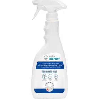 Univerzální čisticí prostředek Univerzální alkoholový čistič Hygotrendy 500 ml