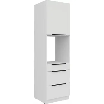 Kuchyňská skříňka Kuchyňská skříňka Aria WH/WH Anti Fingerprint 60DPS-210 1F 3S