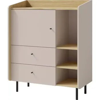 Kancelářská sestava Komoda Alessio AE9 2S1D Béžová /Dub