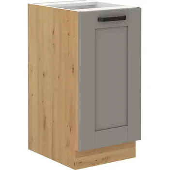 Kuchyňská skříňka Kuchyňská skříňka Luna claygrey/artisan 40D 1F BB