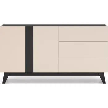 Dětský pokoj Komoda Freshion 03 kašmír/černá