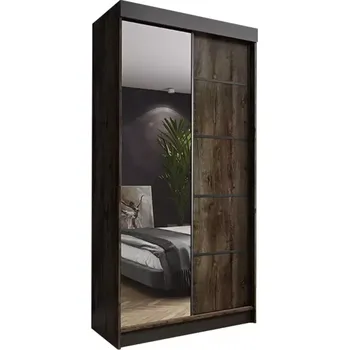 Kancelářská sestava Skříň Amo 100 Tmavý Popel