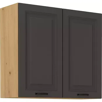 Kuchyňská skříňka STILO grafit mat/artisan 80g-72 2f
