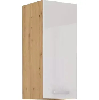 Kuchyňská skříňka Artisan 30G-72 1F, bílá/ dub artisan