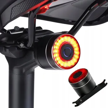 Cyklosvítilna Zadní světlo na kolo, lampička pod sedlo IPX6