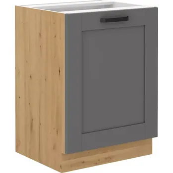 Kuchyňská skříňka Kuchyňská skříňka Luna dustgrey/artisan 60D 1F BB