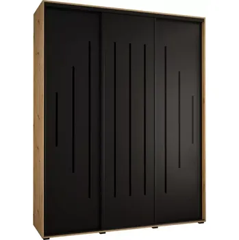 Předsíňová stěna Skříň 45 Canaris 12 190 artisan/černá/černá