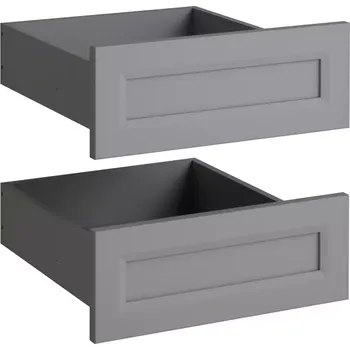 Ložnicová sestava Zásuvka Do Šatní Skřině Ultra 1Dx 2 ks rámem šedá