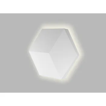 Nástěnné svítidlo LED2 LED2 Nástěnné svítidlo HEXO, W DALI/PUSH 5W 2700K/3300K/4000K bílá - LED2 Lighting LED2 4580271D
