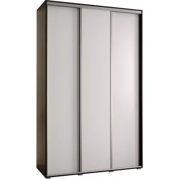 Předsíňová stěna Skříň 45 Canaris 1 170 černá/bílá/silver