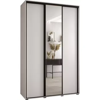 Předsíňová stěna Skříň 45 Canaris 3 160 bílá/černá