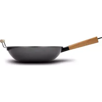 Pánev Wok uhlíková ocel Cantonese 35cm