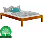 Postel Dora 180x200 borovice kaštan