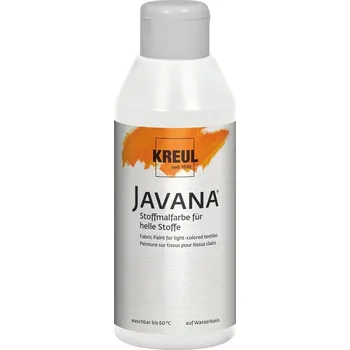 Speciální výtvarná barva Kreul Javana Barva na látky White 250 ml 1 ks
