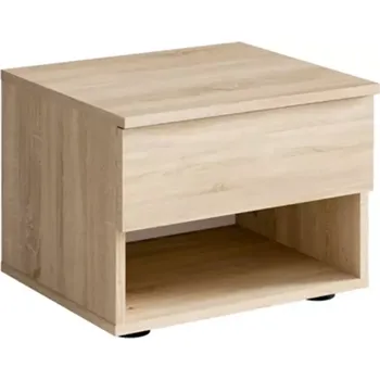 Ložnicová sestava Noční stolek Fino 23 2 ks šedá sonoma